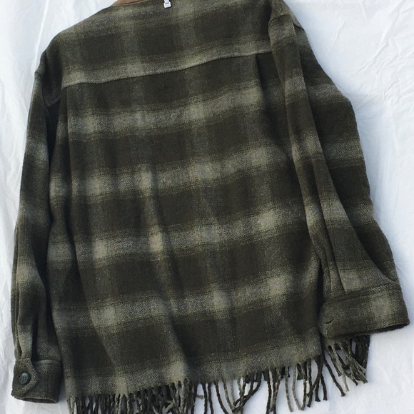 Flannel  Blaze, fringed. M. - Picture 3 of 8